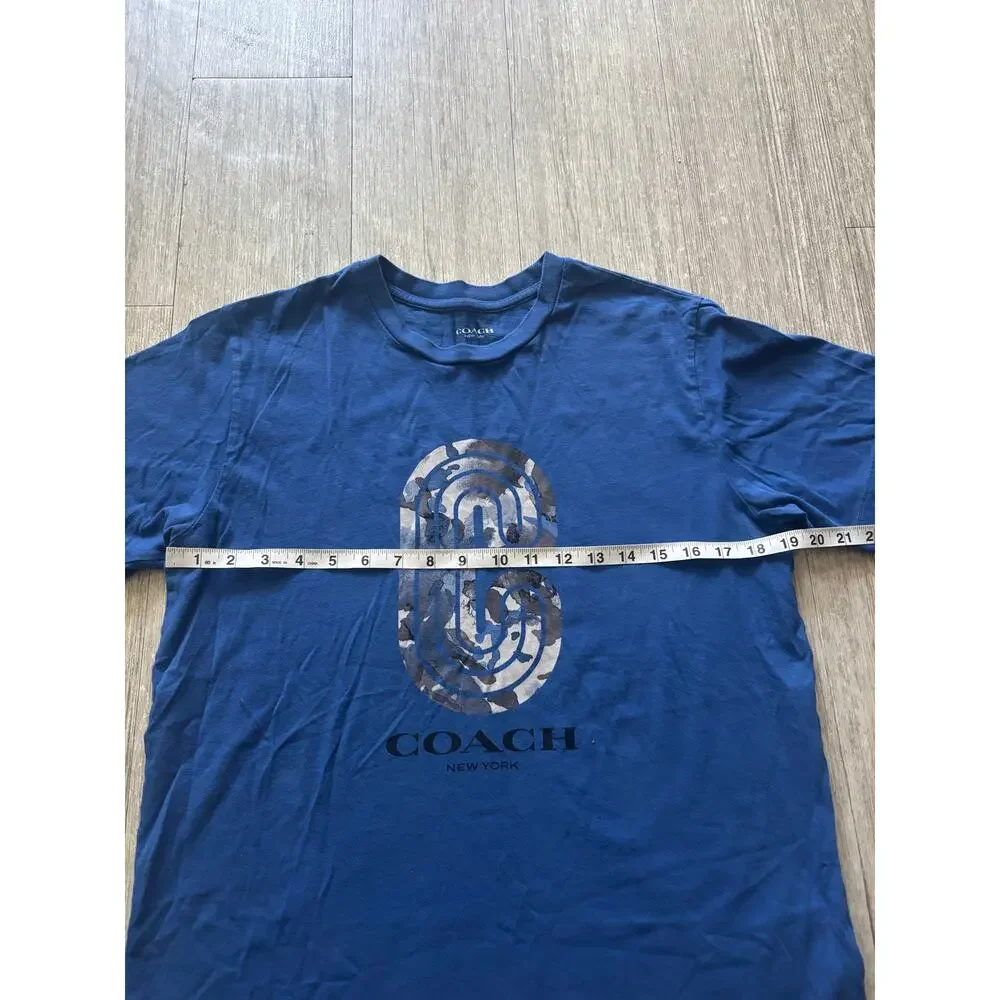 Blue Coach Signature Logo Tee